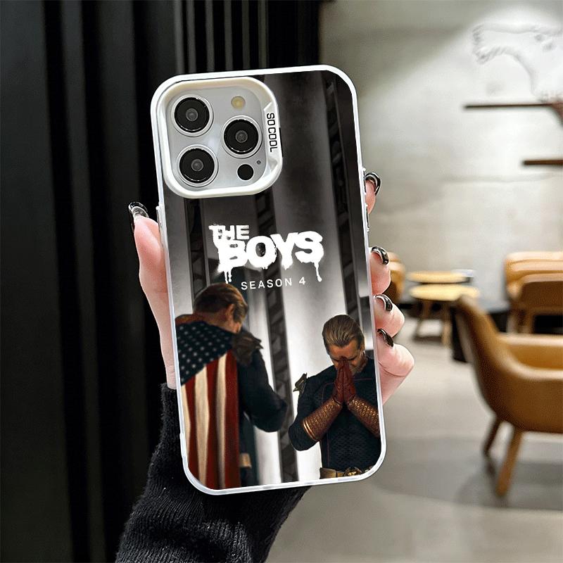 

The Boys H-Homelander Shockproof Phone Case for iPhone 17 Air 16 16E 15 Pro Max 14 Plus 13 Mini 12 Back Cover Anti Fall Fundas iPhone 16E