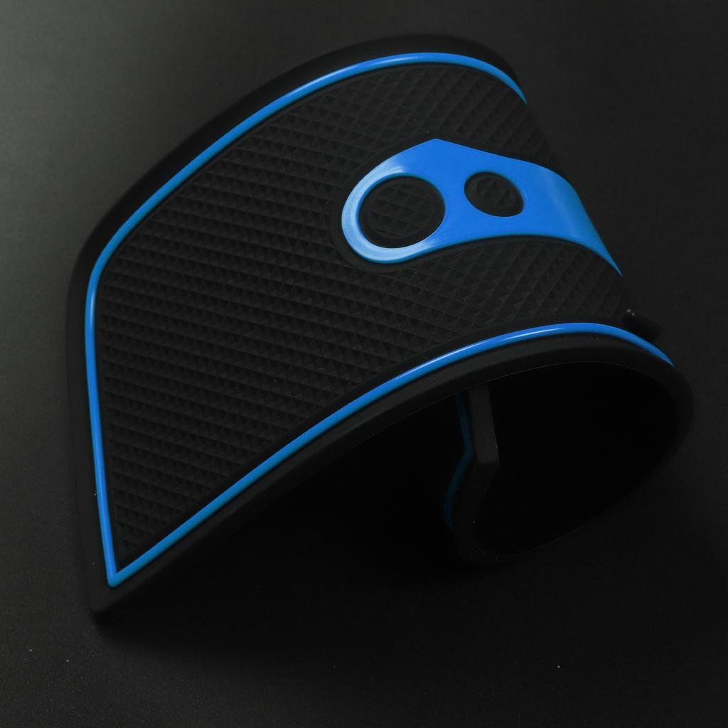 Smabee Gate Slot Cup Pad for Hyundai Casper 2024 2024 Anti-Slip Door Groove Mat Non-Slip Mats Interior Accessories Coaster