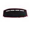 Armaturenbrettabdeckung für Fiat 500 500c 500e 2007-2024 Armaturenbrett Abdeckplatte Anti-Rutschmatte Schutzpolster Auto Sonnenschutz Teppich