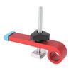 T Track Hold Down Clamps Kit Aluminum Alloy Woodworking T Track Clamp Tool Easy To Install Red