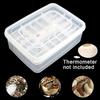 Pets Incubation Box DIY 16 Grids Hatch Box Snake Lizard Hatching Box Egg Tray Crawler Lizard Leopard Gecko Reptile Accessories