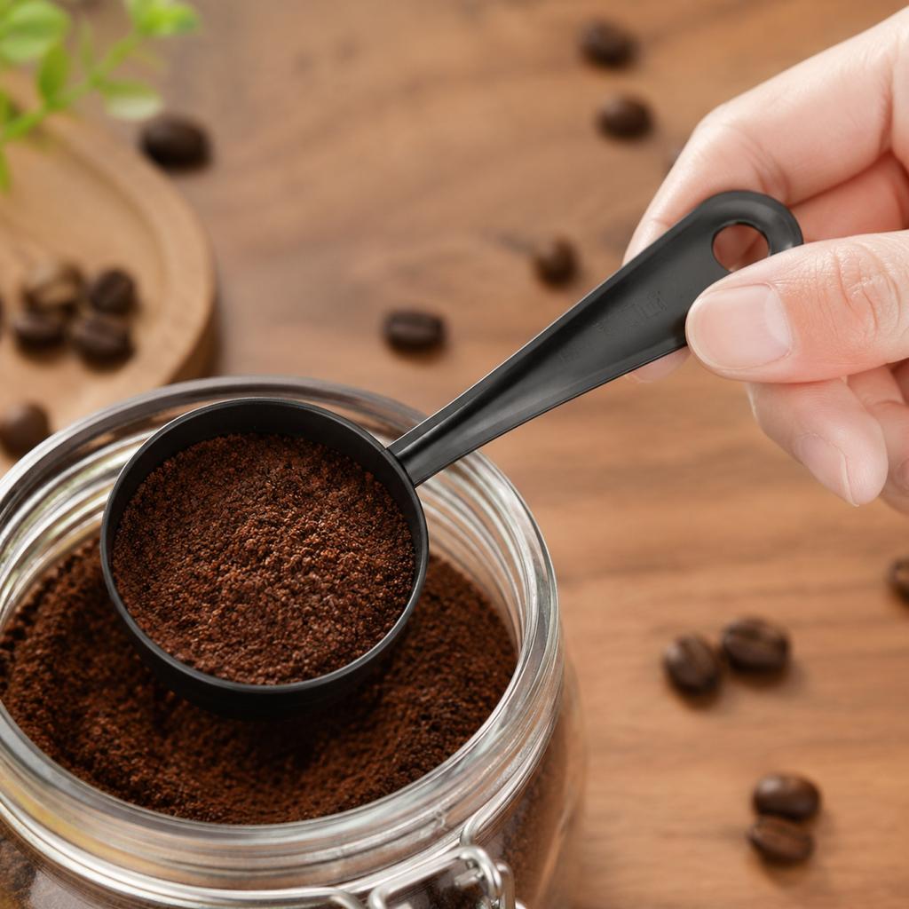 Stainless Steel 3-Piece Measuring Spoons Set Multi-Functional Coffee Powder Salt Milk Powder Baking Measuring Spoons with Handle