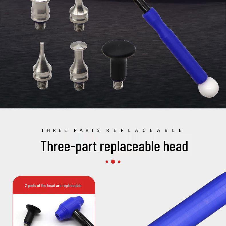 Non-Marking Car Dent Repair Hammer for Paintless Sheet Metal Shaping