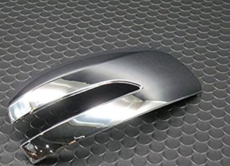 BRIGHTZ Chrome Door Mirror Covers for Mira Compatible with and 310 eS (LA300S, LA310S) [MIR-SID-137] LA300, A300, 300, LA310, A310, (Part Number