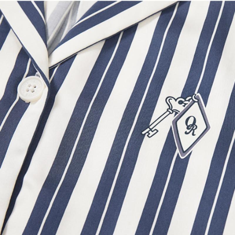 Orcite Women S Long Sleeve Pajama Set Melin H201 Navy