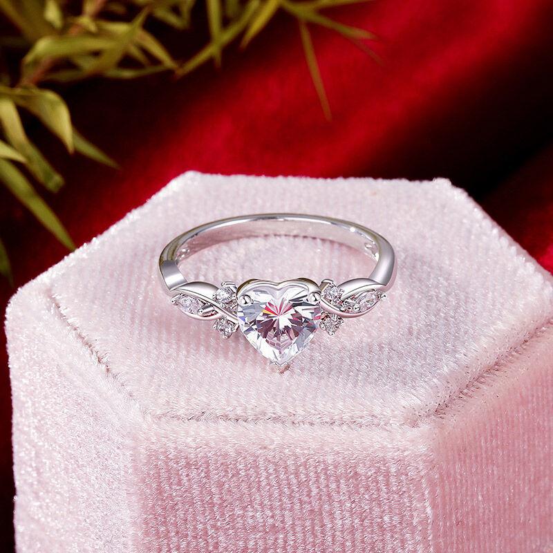 Fashion Crown Cross Diamond Closed Ring, Galaxy Hot Diamond Ring Ring Women