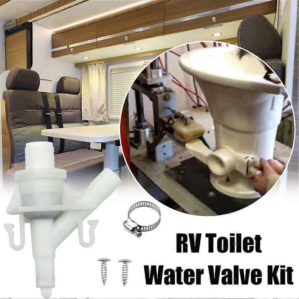 385311641 RV Toilet Water Valve Kit for Dometic 300 310 320 Pedal Flush Toilet