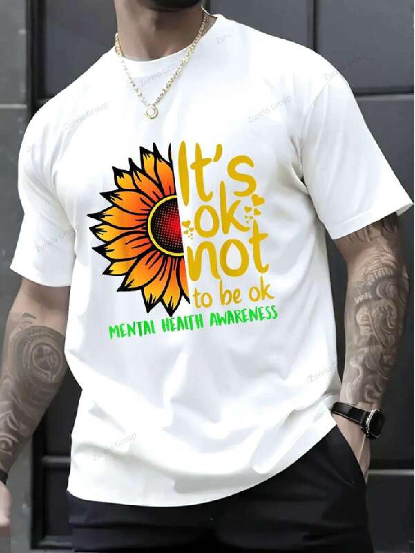 Cotton Printed T-shirt L