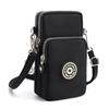 Korean Style Crossbody Phone Bag – Women's Fabric Pouch, Neck Hanging Sports Armband, Vertical Wrist Coin Purse