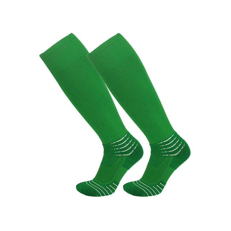 Practical Training Football Socks Professional Sweat-Absorbing Towel Bottom Thickened Shock-Absorbing Adult Non-Slip Long-Tube Sports Socks