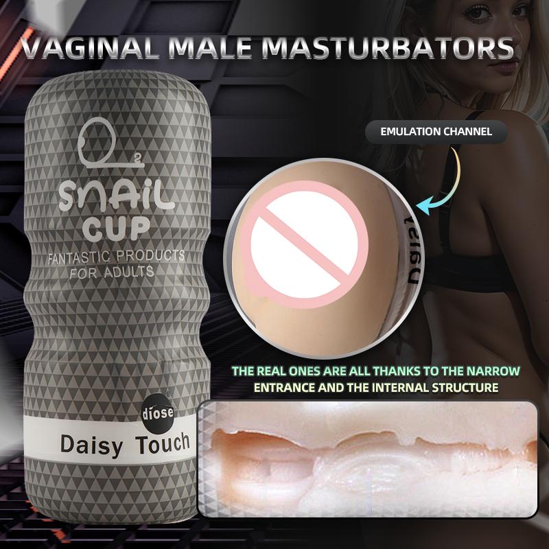 Soft Male Masturbator Cup Sucking Anal Vagina Male Masturbator,Penis Trainer, Sex Toys Adult Goods for Men