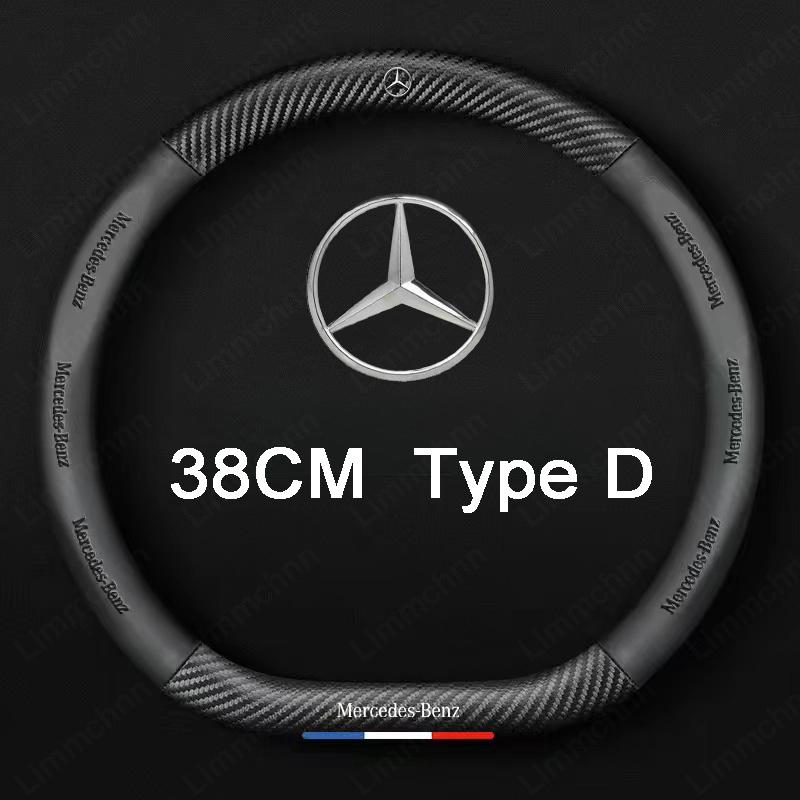 Autopříslušenství Potah na volant pro Mercedes Benz C180 C200 C260 C300 W108 W124 W126 W140 W168 W169 W176 GLA CLA