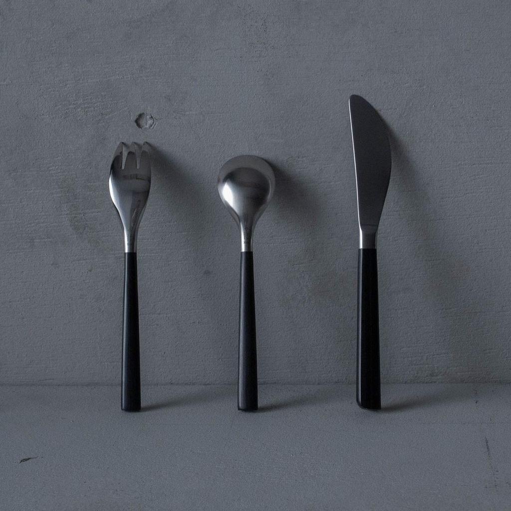 Sori Yanagi Cutlery with a Simple Form That Pursues Ease of Use Stainless Steel Dessert Fork Refined Design for a Smooth Mouthfeel Dishwasher Safe