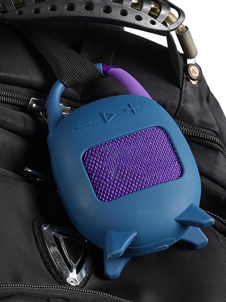 Silicone Cover Case Shockproof Protective Carrying Case Dustproof Speaker Stand Up Cover for JBL Clip 5 Portable BT Speaker