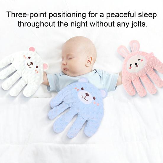 Baby Comforting Palm with with Automatic Patting Vibration & Remote Control Mesh Back Baby Mitten Cute Panda Design Automatic Patting Device