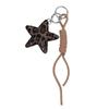 Miu Style Multicolor Leopard Heart & Star Charm Keychain