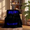 V-VOLCOM Custom Flannel Blankets Soft Warm Cozy Throws for Home Decor Holiday Gifts