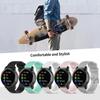 Compatible with Garmin Forerunner 255S/Forerunner 265S Bands, Soft Silicone Watch Band 18mm Quick Release Replacement Straps for Garmin Forerunner