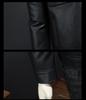 Men's 2025 Winter Motorcycle Leather Down Jacket