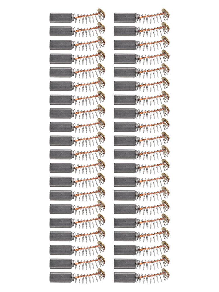 

Carbon Brushes 40 Pack for Power Tool For Electric Motors 10 x 5 x 5mm Replacement Components to Help Maintain Motor Efficiency China Mainland