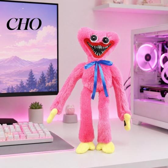 60cm Plush Doll Game Character Inspired Toy Smiling Long Limbs Cartoon Soft Plushie Stuffed Home Bedroom Decoration Fan Collectible Gift