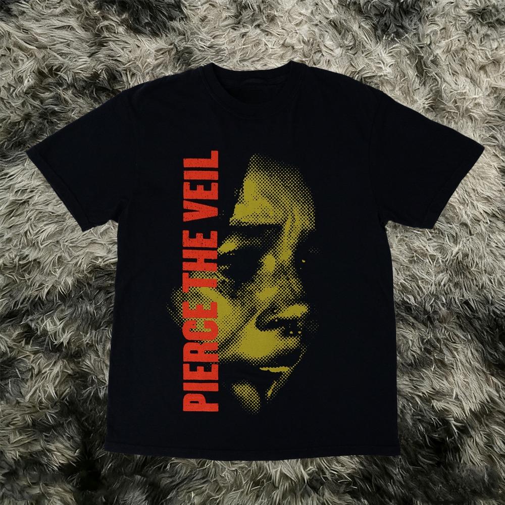 Maglietta Vintage Pierce The Veil Merchandising Concerto Rock Maglietta Grafica Vintage Abbigliamento Musica Metal Alternativa Maglietta Unisex Regalo per Fan Magliette