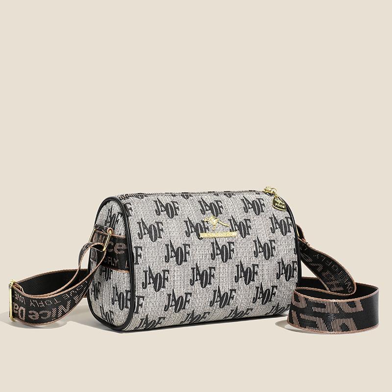 Модный тренд Одноплечевая сумка Сумка-бостон Сумка для пожилых людей Сумка через плечо Мамина сумка чёрный