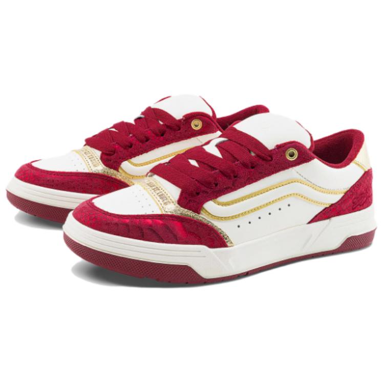 Vans Hylane Series Classics Year Of The Snake Edition Trendy Sports Low-Top Skate Shoes Unisex Sneaker Red Mi-Color VN000D1JCIT