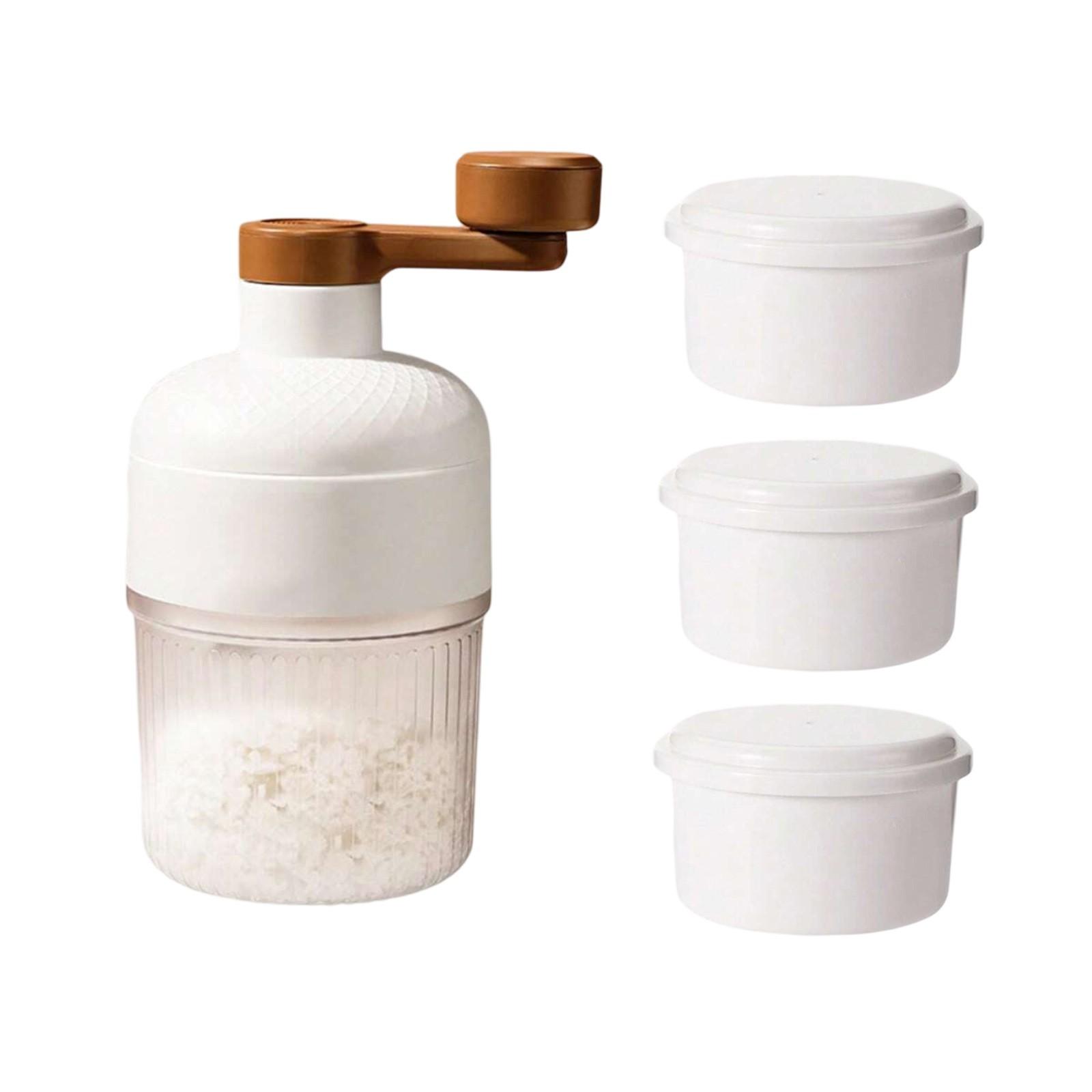 

Ледяная бритва, портативная ледяная дробилка с лотками для кубиков льда, машина для слякоти, устройство для приготовления ледяной слякоти, ручная ледяная дробилка