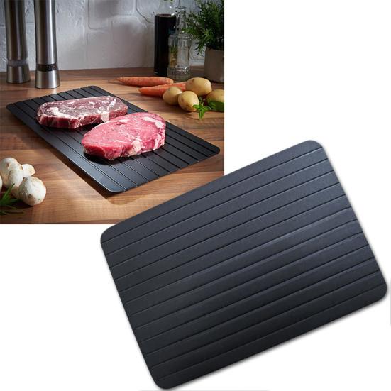 Frozen Food Pork Fast Defrost Tray Meat Kitchen Thawing Plate Defrosting Tool