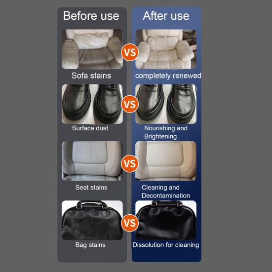 Yousheng 120/150g Leather Care Cream Deep Moisture Protection Car Seats Furniture Shoes Jackets All-in-one Leather Care Solution