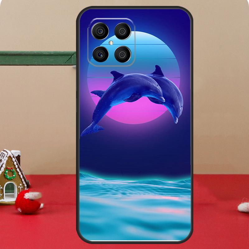 Dolphin Case For Honor Magic 8 7 6 Pro Honor 200 400 70 90 Lite X8c X8b X9a X9b X9c X9d Win RT Coque