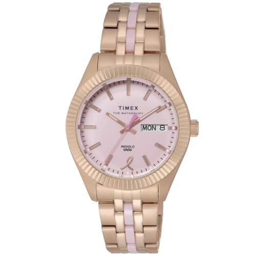 

TIMEX BCRF Quartz Watch, Water Resistant for Everyday Use, Women s, TW2V52600