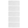 5Pcs Transparent Eye Mask Mold Reusable Eye Patch Tray Portable Eye Pad Tray Tool for DIY
