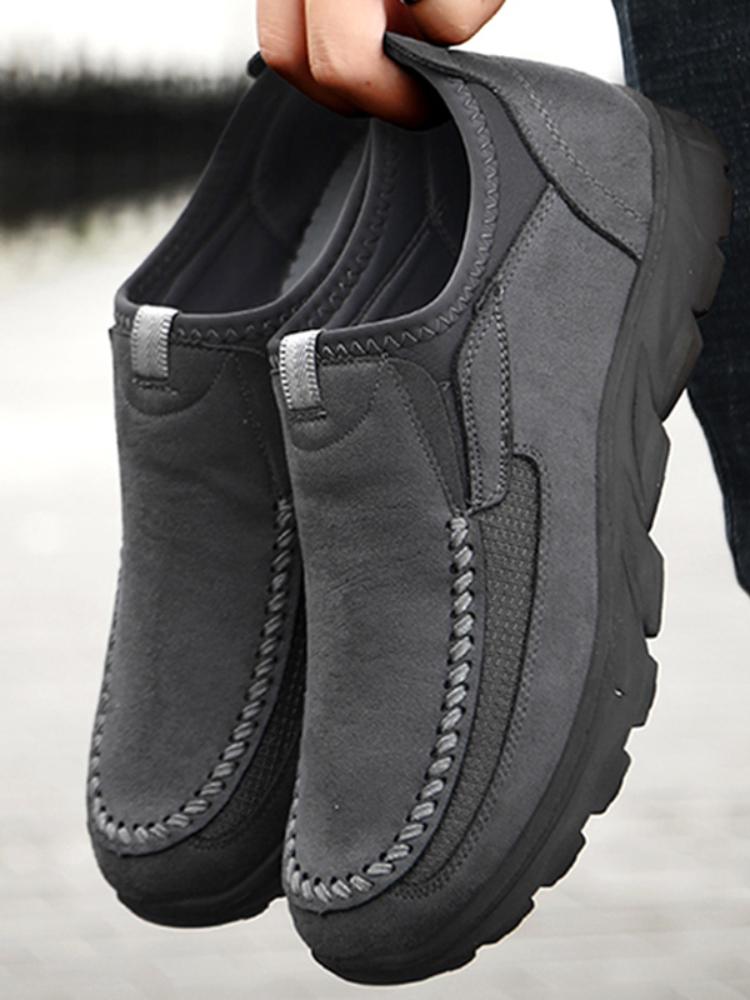 Pánské boty pro volný čas Prodyšné mokasíny Tenisky Nová móda Pohodlné ploché Ruční výroba Retro Volný čas Mokasíny Boty Muži Boty