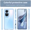 For Oppo Reno10 Pro 5G (Global)/Reno10 5G (Global) TPU+Acrylic Hybrid Case Drop-proof Mobile Phone Back Protector Cover