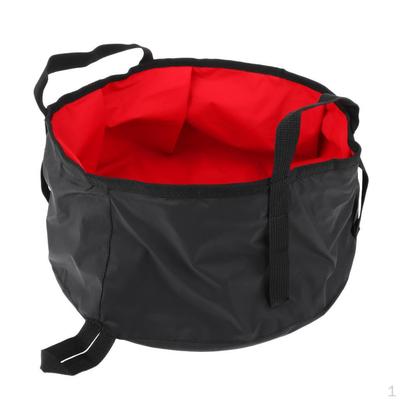 8 L Multifunction Portable Bucket, Foldable Outdoor Folding Bucket With Storage Bag