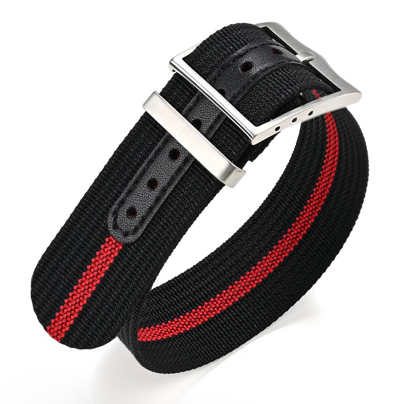 Nylon Strap 20mm 22mm Thick Premium Ballistic Nylon Strap for Men and Women Washable Bracelet Bracelet Watch Accessori