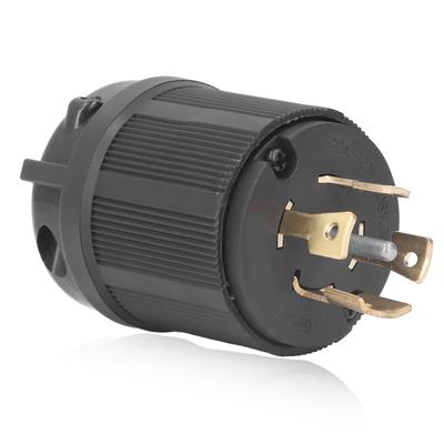 Locking Plug US Standard 5 Holes Adapter NEMA L21?30 30A 120 208V for Appliances