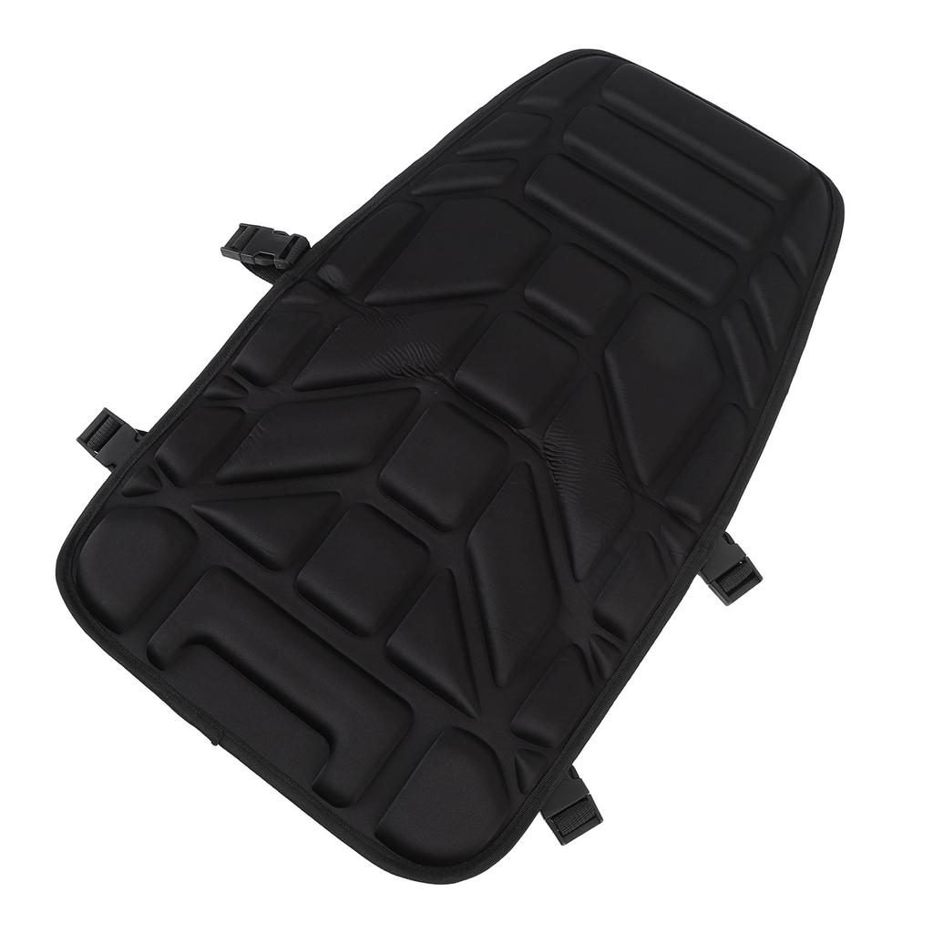 ATV Seat Cover Padded Breathable Shock Absorbing Antislip Motorcycle Seat Pad Protector for Most Snowmobile Black