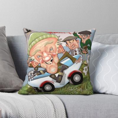 Poslední ze letního vína Čtvercový povlak na polštář Polyester Len Samet Kreativní Zip Dekorativní Potah na dekorační polštář Potah na sedák pohovky