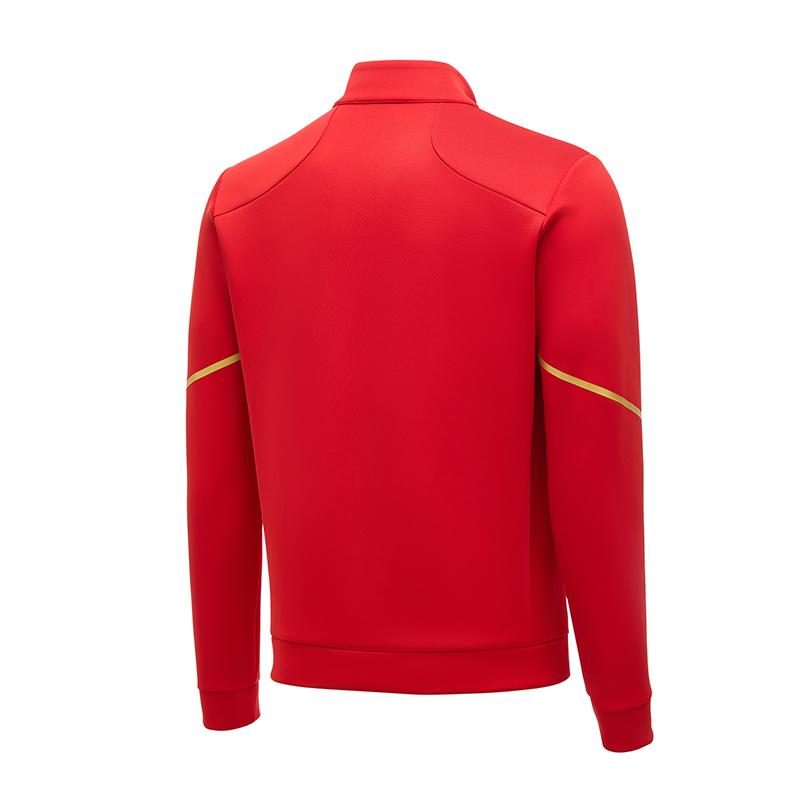 Anta Outdoor Training Warm Breathable Woven Zip Long Sleeve Soft Shell Jacket Women Jackets 462530204-2