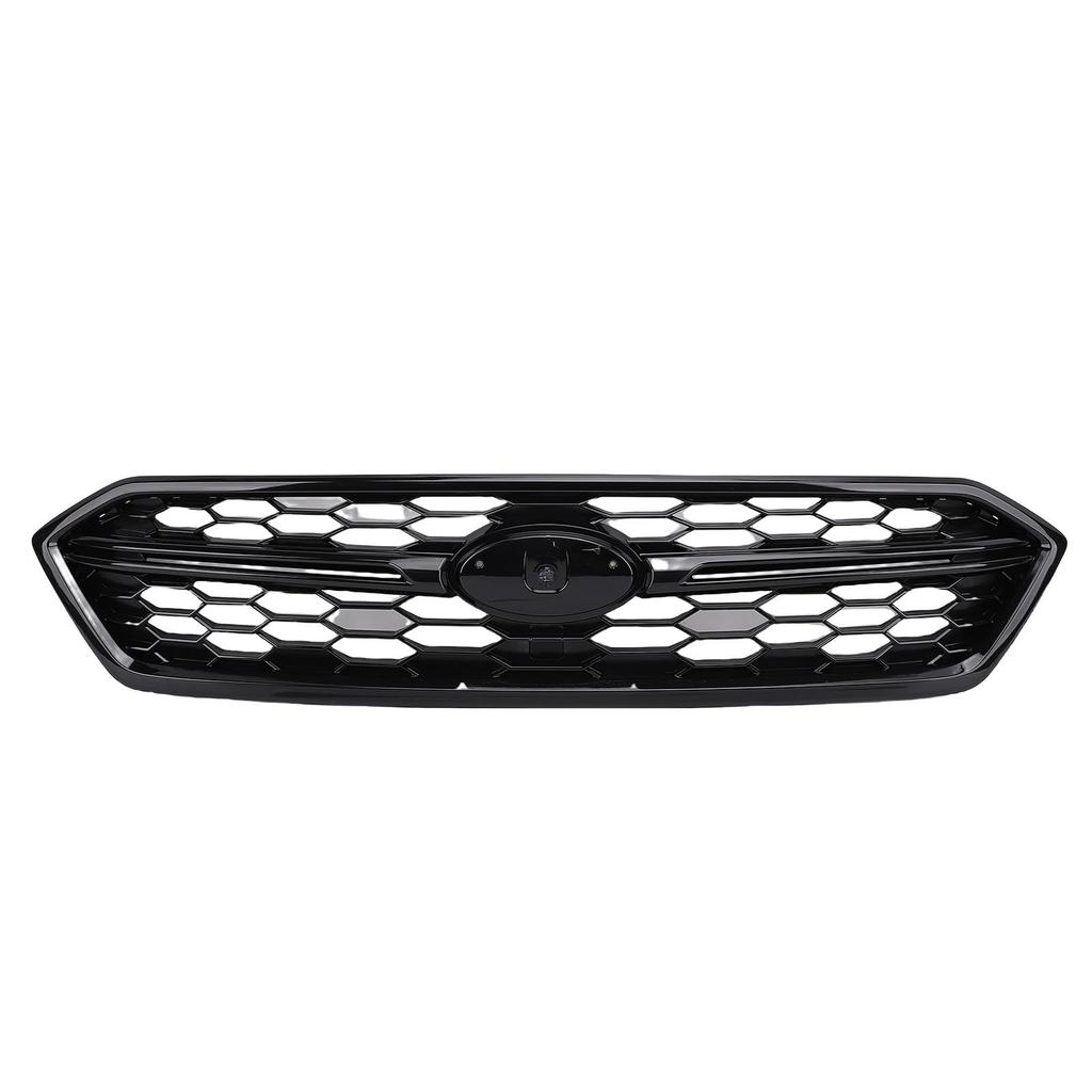 Stoßfänger vorne Glänzend Schwarz Gitter Oberes Gitter für STI OE Nummern 91121VA150 und Einfaches Premium Perfektes Modernes Design Gitter, 2018-2021, 91121VA160,