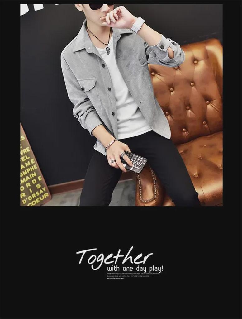 Men's Fashionable Casual Jackets - Japanese Style, Large Sizes, Autumn & Winter 2019 Trend