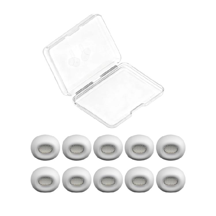 5Pair Soft Silicone Earbuds Headphone Earpads Ear Pad Cushion for Pro3 Earphone with Storage Box