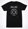 HIM Heartagram Symbol T Shirt Black Gothic Love Metal Band Tee Unisex