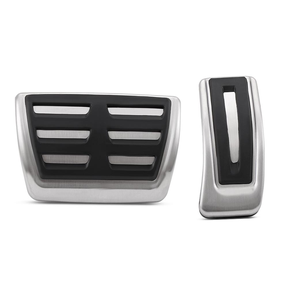 Car Foot Pedals For Volkswagen VW Atlas Teramont CA1 2018     Accelerator Brake Clutch Non-Slip Pedal Cover Pads 2 pcs