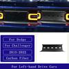 For Dodge Challenger SRT SXT 2015-2025 Carbon Fiber Rear Trunk Tailgate Logo Panel Car Accessories c Exterior Decorative Stickers