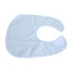 Bavoir imperméable et lavable en TPU pour adulte, en coton doux, pour protéger les vêtements et les repas des personnes âgées