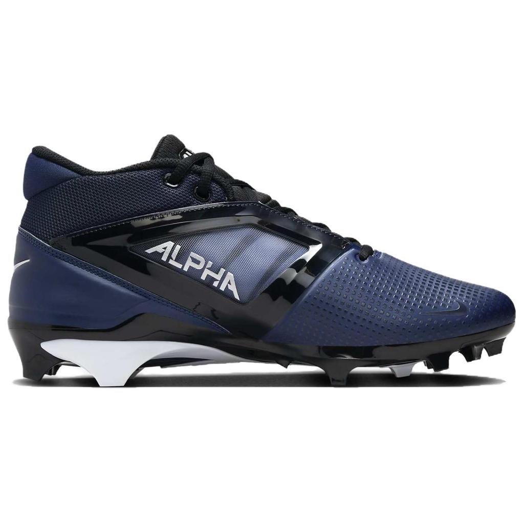 Nike Alpha Menace 4 Pro Midnight Navy White Men Sneakers Blue Metallic-Silver Obsidian FD7037-401